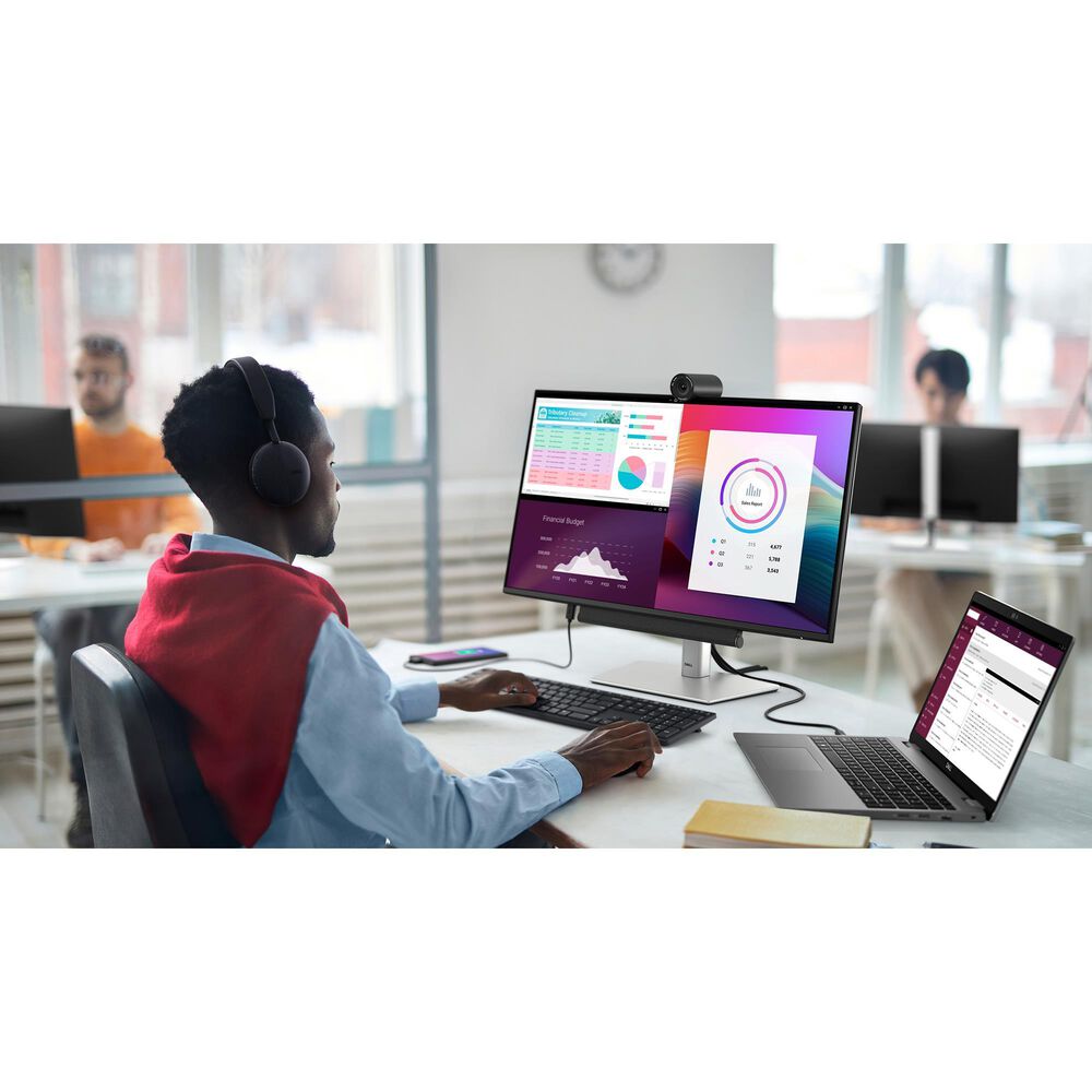 Dell 27&quot; Class Full HD IPS LED Monitor in Black and Silver, , large
