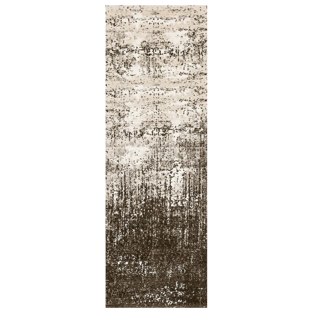 Loloi Viera VR-02 2"4" x 7" 7" Ivory and Brown Runner, , large