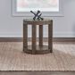 Belle Furnishings Broadmore Chairside Table in Cobblestone Brown, , large