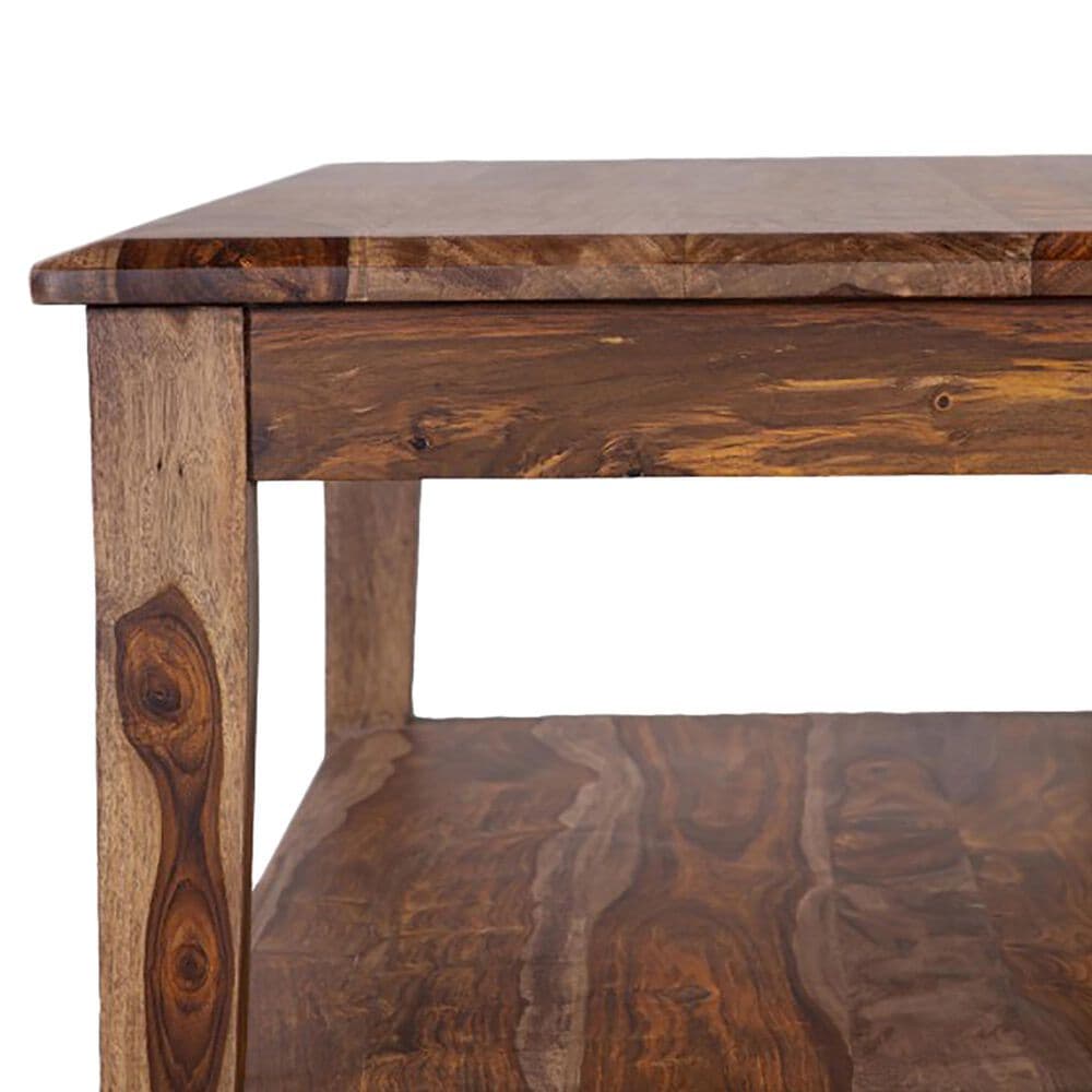 Porter Design Sonora Harvest End Table in Natural Sheesham, , large
