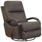 Catnapper Niles Swivel Glider Recliner in Chocolate, , large