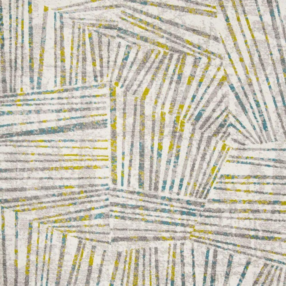 Safavieh Skyler SKY191G 6&#39;7&quot; Round Grey and Green Area Rug, , large