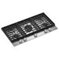 KitchenAid 36" Gas Cooktop with Backlit Knobs and Griddle in Stainless Steel, , large