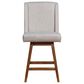 Blue River Stancoste 26" Swivel Counter Stool in Brown Oak, , large