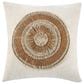 Classic Home Pueblo 22" Square Throw Pillow in Chestnut and Natural, , large