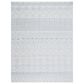 Safavieh Tulum TUL229D 12" x 15" Ivory and Light Grey Area Rug, , large
