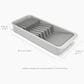 Joseph Joseph DrawerStore 2-Tier Compact Knife Organiser in Stone, , large