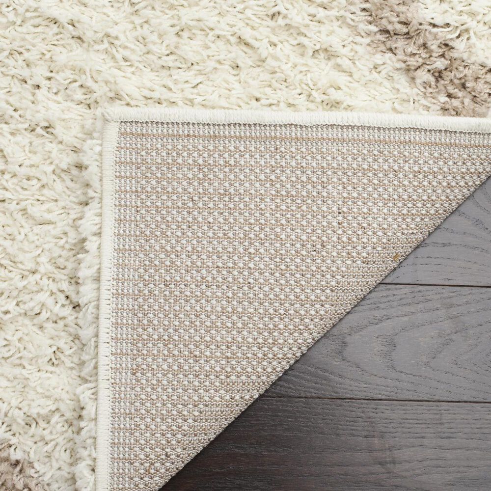 Safavieh Dallas Shag SGD257B-4 4&#39; x 6&#39; Ivory/Beige Area Rug, , large