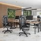 Rta Products Llc Fully Reclining Executive Office Chair with Footrest in Black and Grey, , large