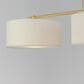 Maxim Lighting Bongo 3-Light Pendant in Natural Aged Brass, , large