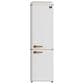 Forno Storico 9 Cu. Ft. Retro Bottom Freezer Refrigerator in White, , large