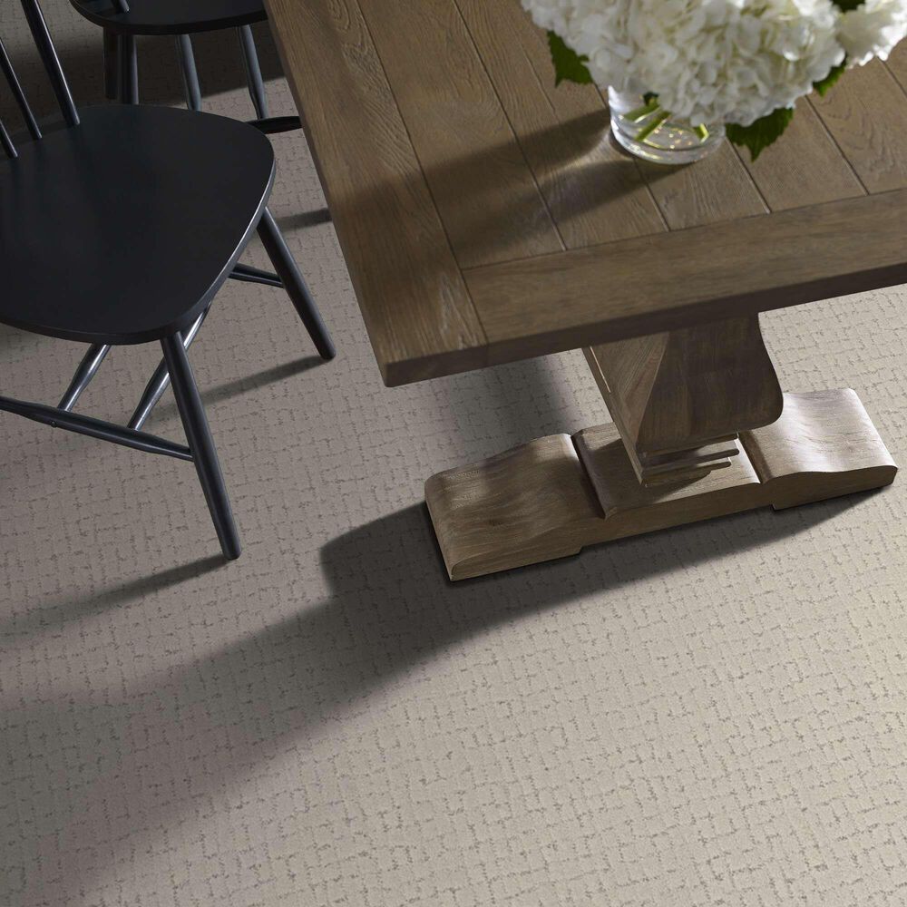 Shaw Block Party Carpet in Almond Silk, , large