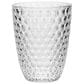 LeadingWare Diamond Cut 12 Oz Double Old Fashioned Tumbler in Clear, , large