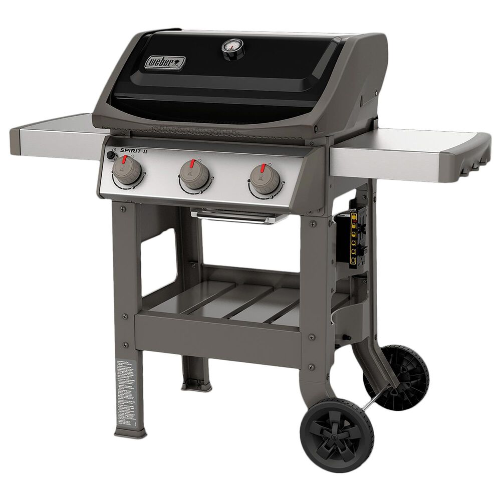 Weber Spirit II E-310 Liquid Propane Gas Grill in Black, , large