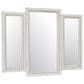 Pulaski Furniture Corp Camila Vanity and Mirror in White and Silver, , large