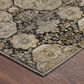 Dalyn Rug Company Aristo AR8 Black 8" Round Area Rug, , large