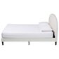 Baxton Studio Pelagia Queen Platform Bed in Cream, , large