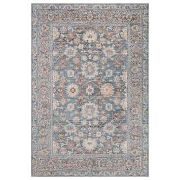 Loloi II Odette 2"3" x 3"10" Sky and Rust Area Rug, , large