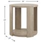 Richlands Furniture 3-Piece Table Set in Brown, , large