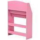 HOMLUX 5-Tier Magazine Bookshelf in Pink, , large