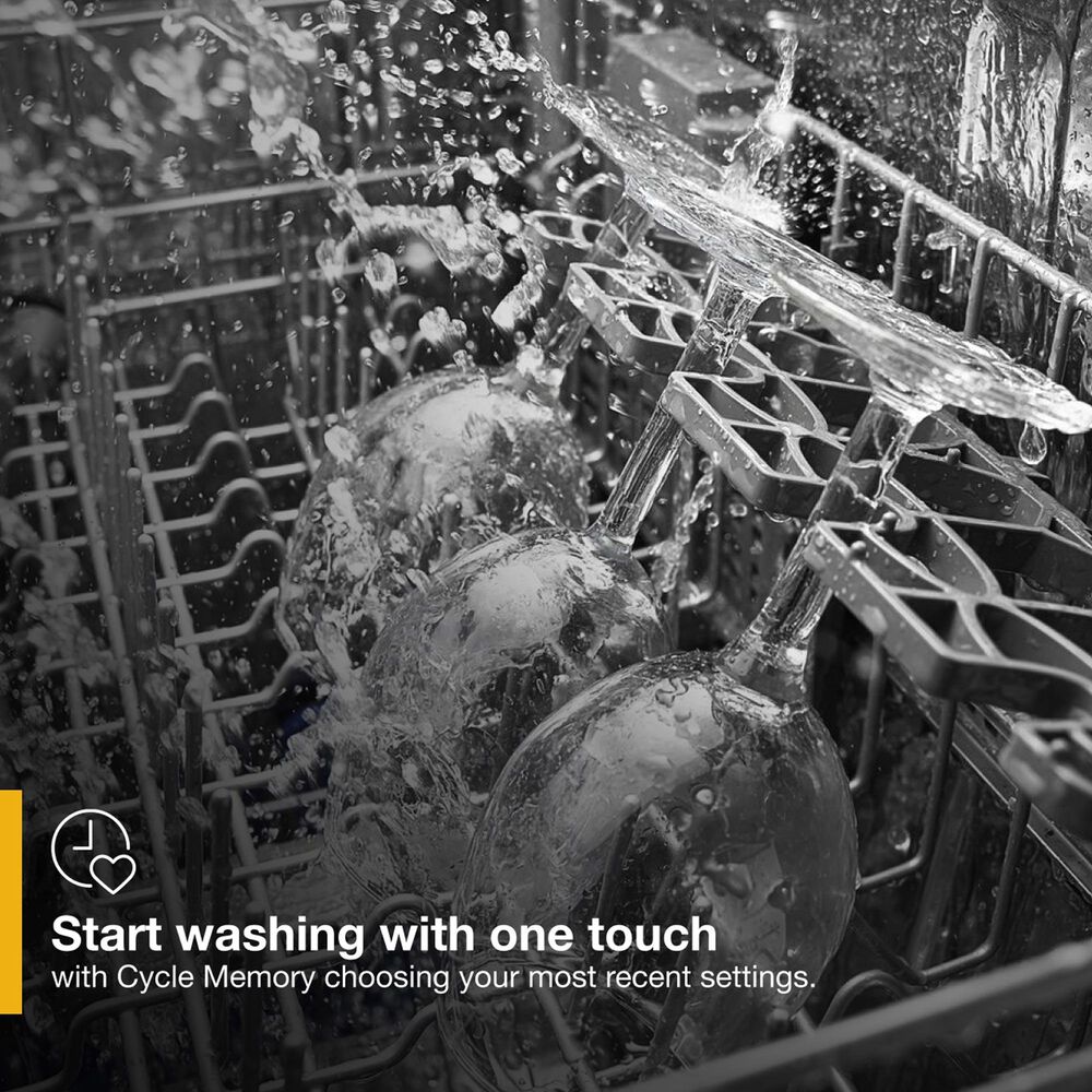 Whirlpool 18" Built-In Small-Space Compact Dishwasher in Stainless Steel and Black, , large