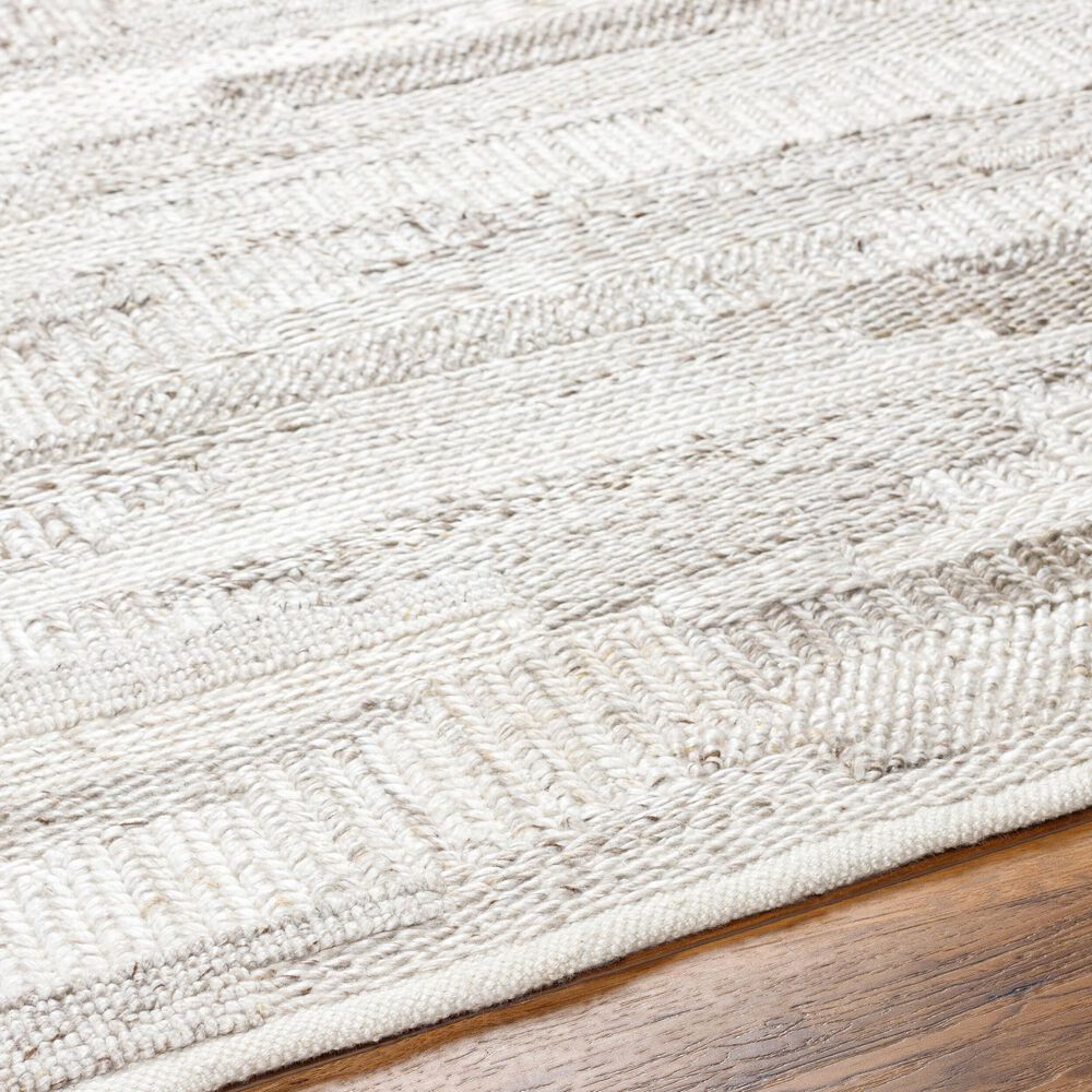Surya Floria Ivory and Brown 10&#39; x 14&#39; Area Rug, , large