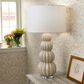 Flair Industries Ophelia Table Lamp in Cream, , large