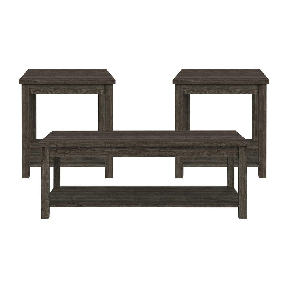 Mayberry Hill Eleanor 3-Piece Occasional Table Set in Mocha Grey, , large