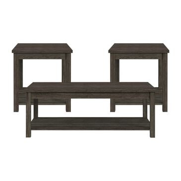 Mayberry Hill Eleanor 3-Piece Occasional Table Set in Mocha Grey, , large