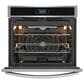 Frigidaire Gallery 2-Piece Kitchen Package with 30" Single Electric Wall Oven and 30" Electric Cooktop in Stainless Steel, , large