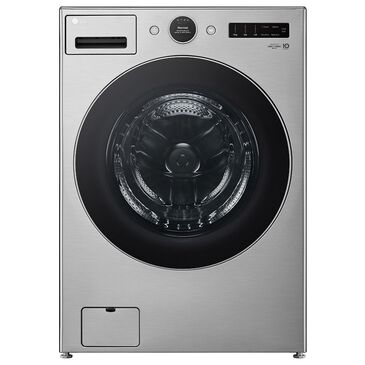 LG 4.5 Cu. Ft. Ultra Large Capacity Front Load Washer with AIDD In Gray, , large