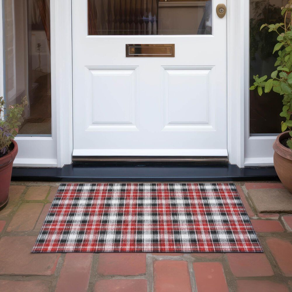 Dalyn Rug Company Wonderland WN25 1&#39;8&quot; x 2&#39;6&quot; Black Indoor/Outdoor Area Rug, , large