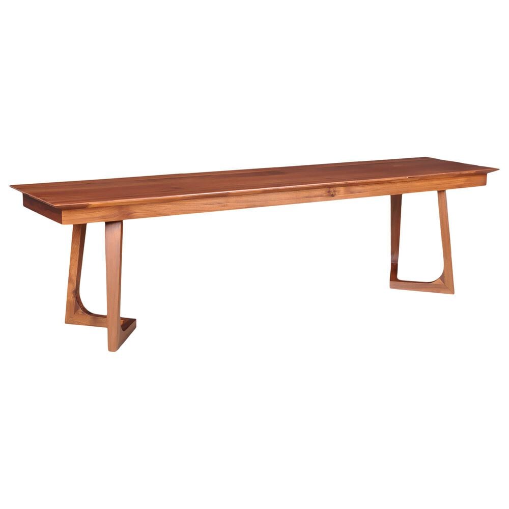 Moe's Home Collection Godenza Bench in Brown, , large