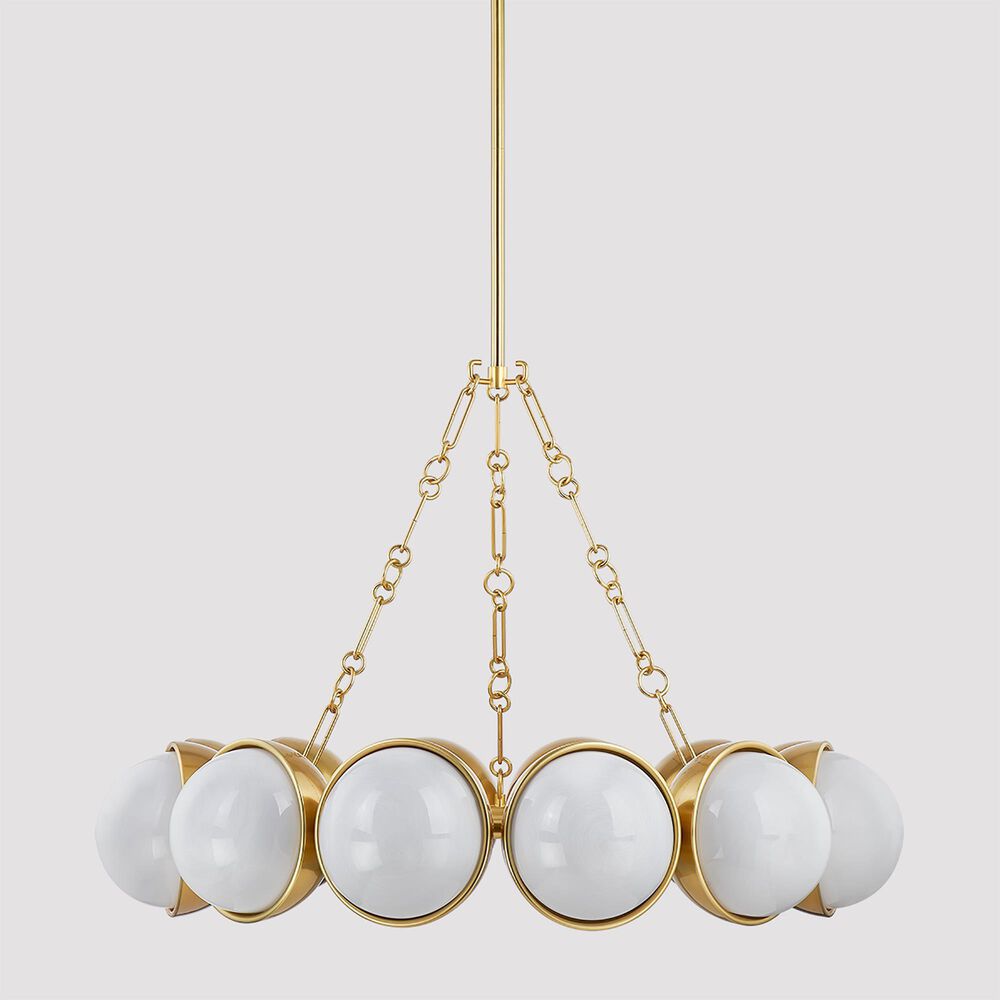 Corbett Lighting Althea 12-Light Chandelier in Vintage Polished Brass, , large