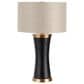 Slatehouse Boden Table Lamp in Black and Gold, , large