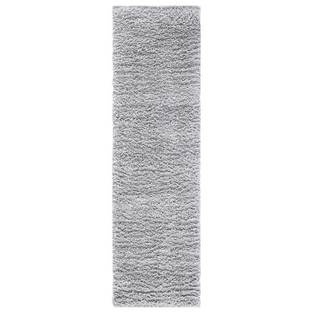 Safavieh August Shag AUG200G 2" x 11" Silver Runner, , large