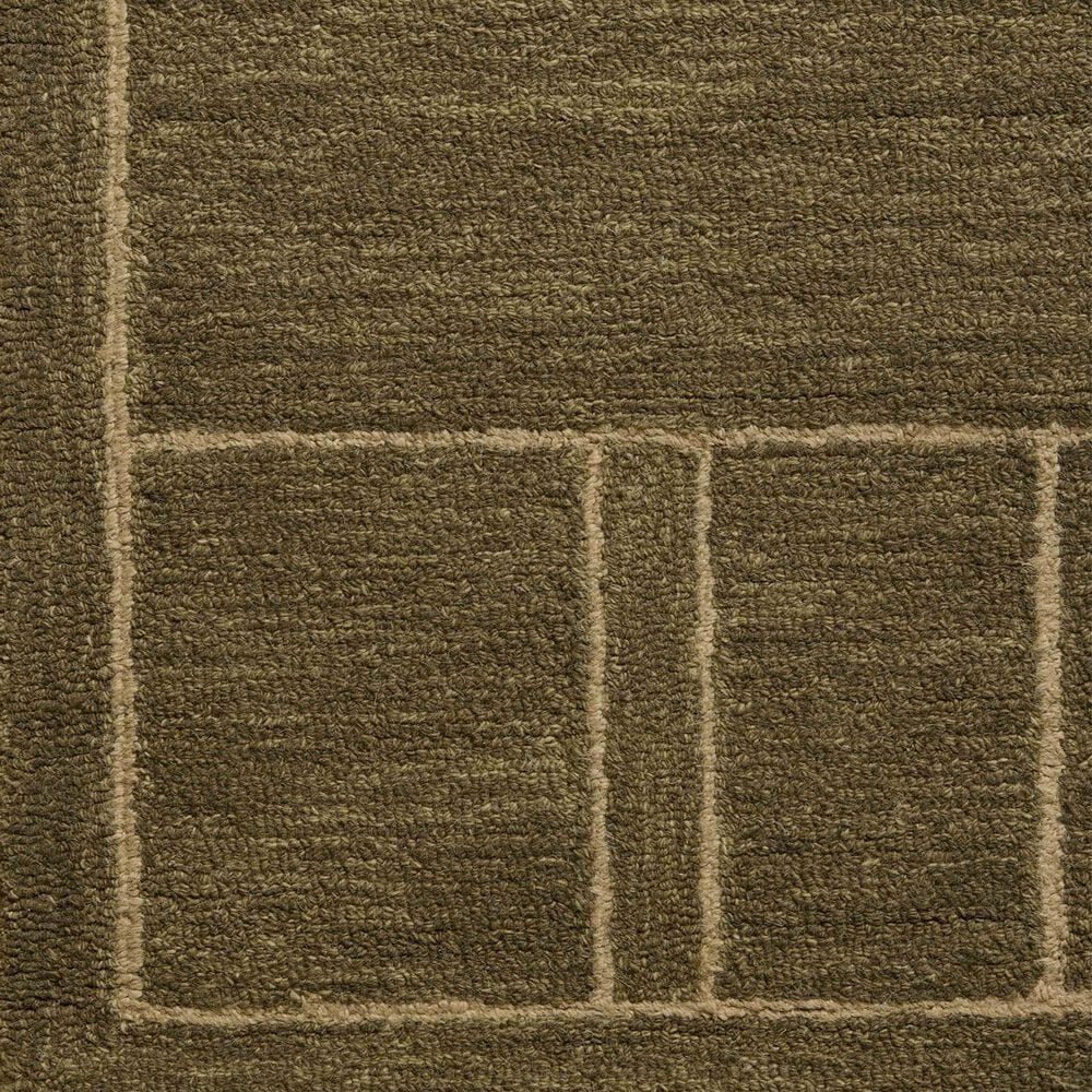 Loloi Barrow Olive and Natural 5&#39; x 7&#39;6&quot; Area Rug, , large