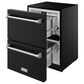 Thor Kitchen Gordon Ramsay 5.4 Cu. Ft. Undercounter Drawer Refrigerator with Stainless Steel Handle Kit in Black, , large