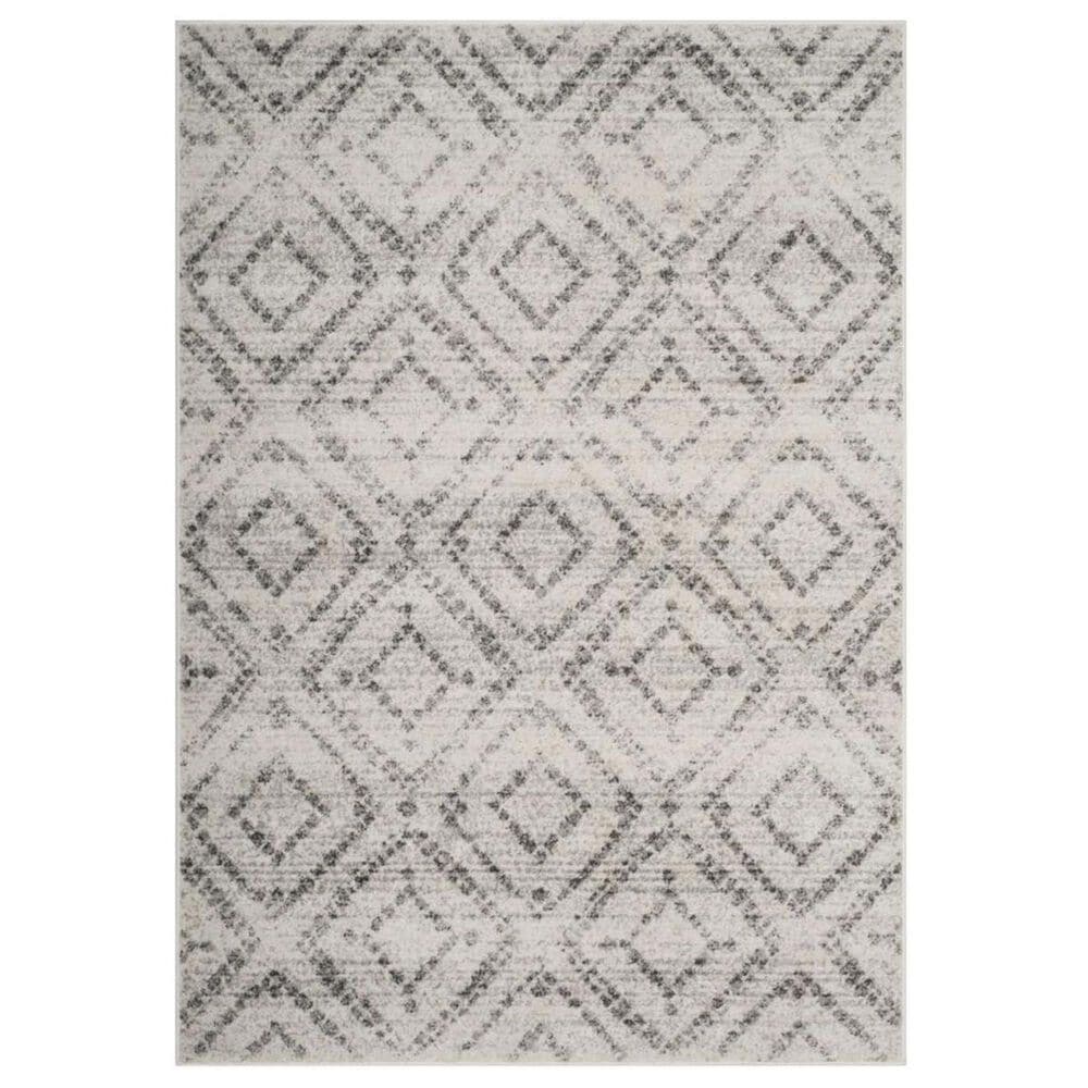 Safavieh Adirondack ADR131C 8" x 10" Light Grey and Grey Area Rug, , large