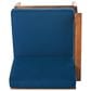 Hearth and Haven Perla 5-Piece Outdoor Sectional in Blue, , large