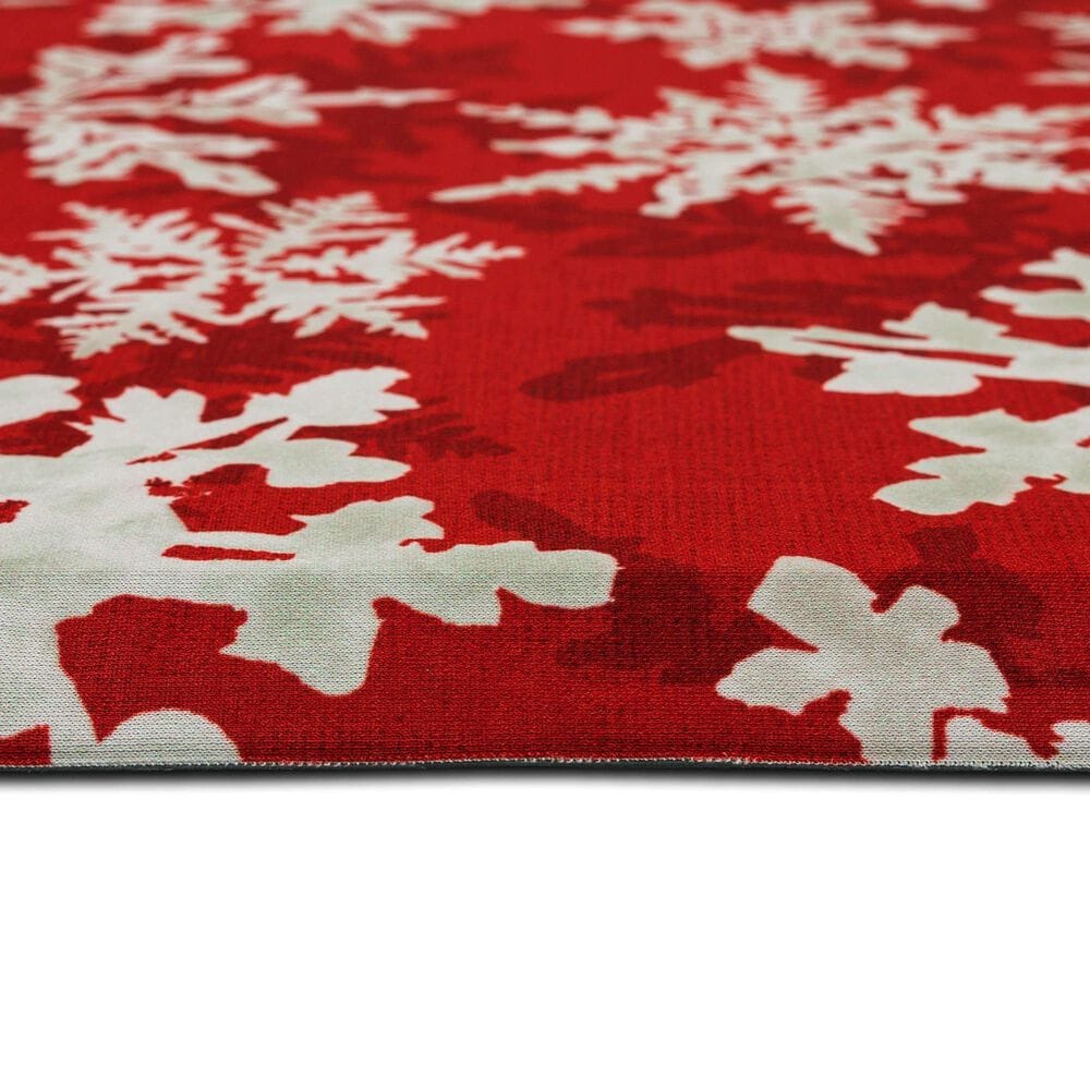 Mohawk Dri-Pro Holiday Flakes 1&#39;6&quot; x 2&#39;6&quot; Multicolor Door Mat, , large