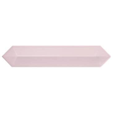 Soho Studio Clark Contour Pink 2.6" x 13" Ceramic Tile, , large