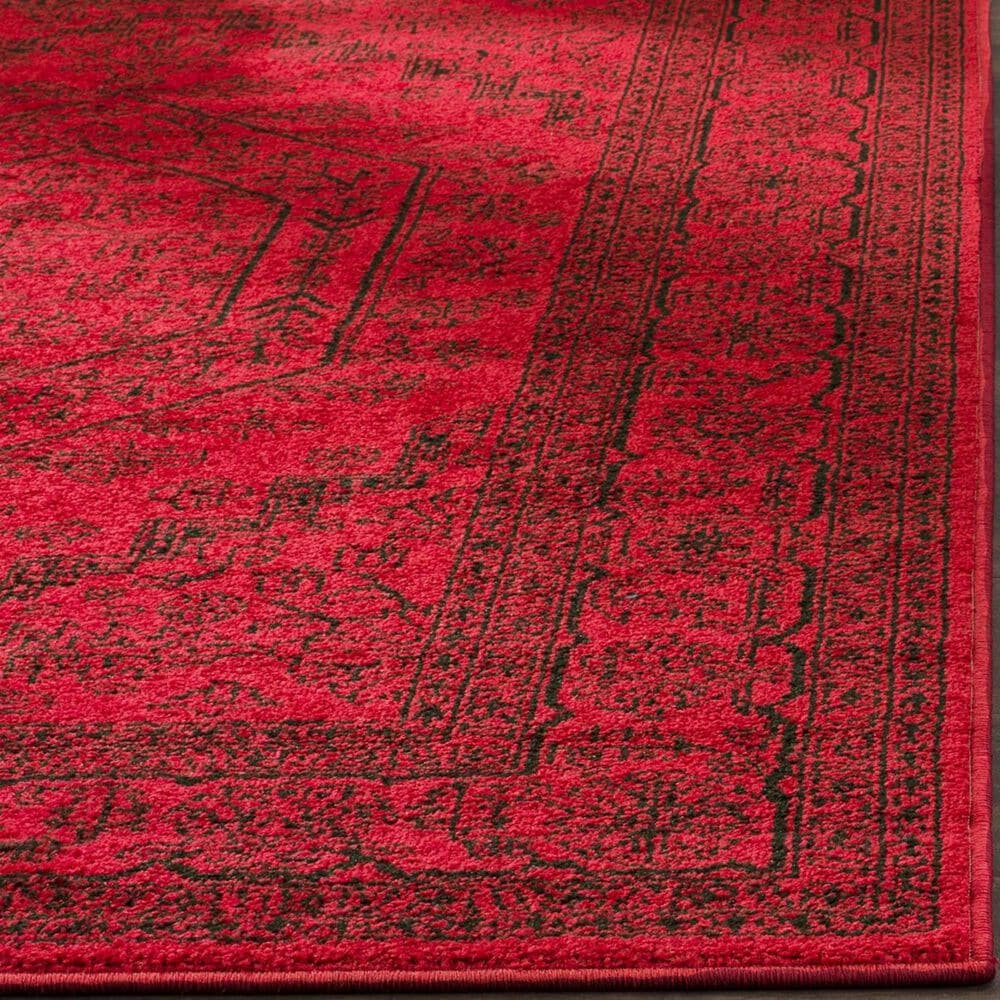 Safavieh Adirondack ADR108F-214 2&#39;6&quot; x 14&#39; Red/Black Runner, , large
