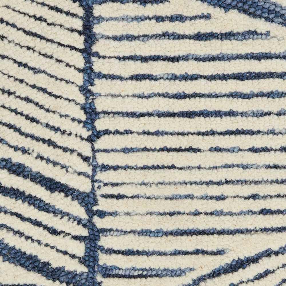 Nourison Colorado Transitional 8&#39;3&quot; x 11&#39;6&quot; White and Blue Area Rug, , large