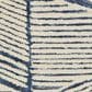 Nourison Colorado Transitional 8"3" x 11"6" White and Blue Area Rug, , large
