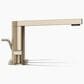 Kohler Composed Widespread Bathroom Sink Faucet in Vibrant Brushed Bronze, , large