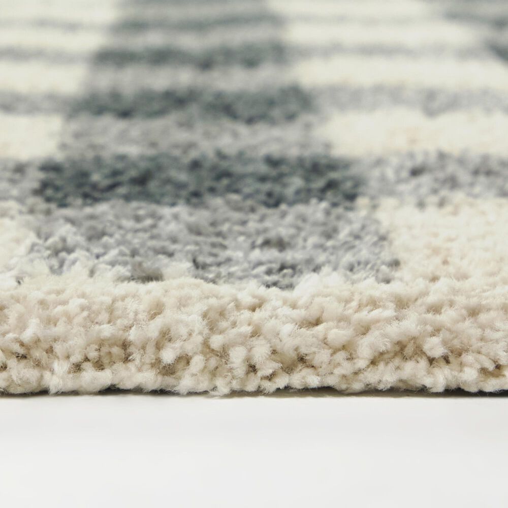 Balta Rugs March Blue 5' 3" x 7' Area Rug, , large