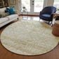 Dalyn Rug Company Portico PO1 Wheat 8" Round Area Rug, , large