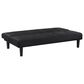 Pacific Landing Stanford Push Back Convertible Sofa Bed in Black, , large