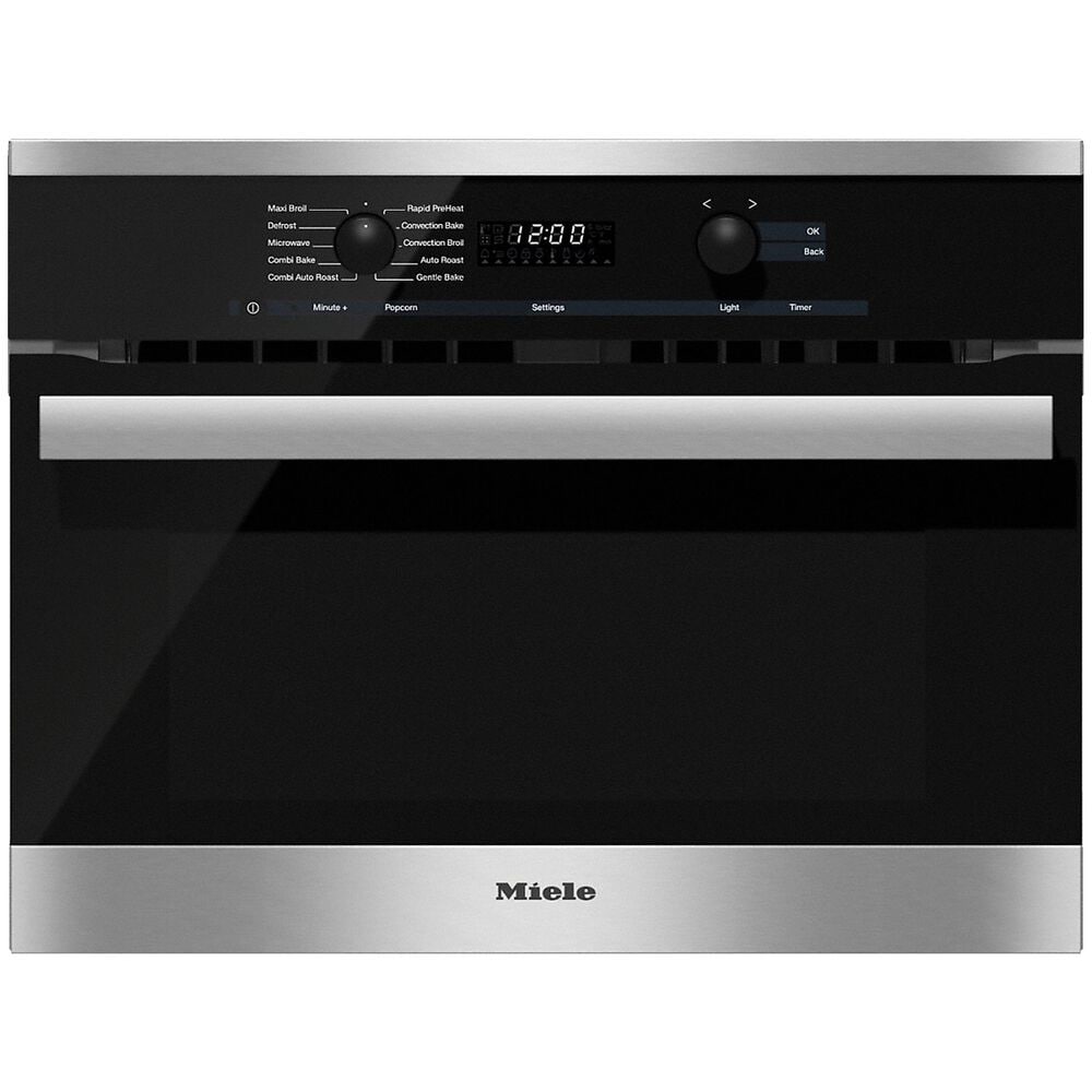 Miele 24" Speed Oven with Electronic Clock/Timer in Clean Touch Steel , , large